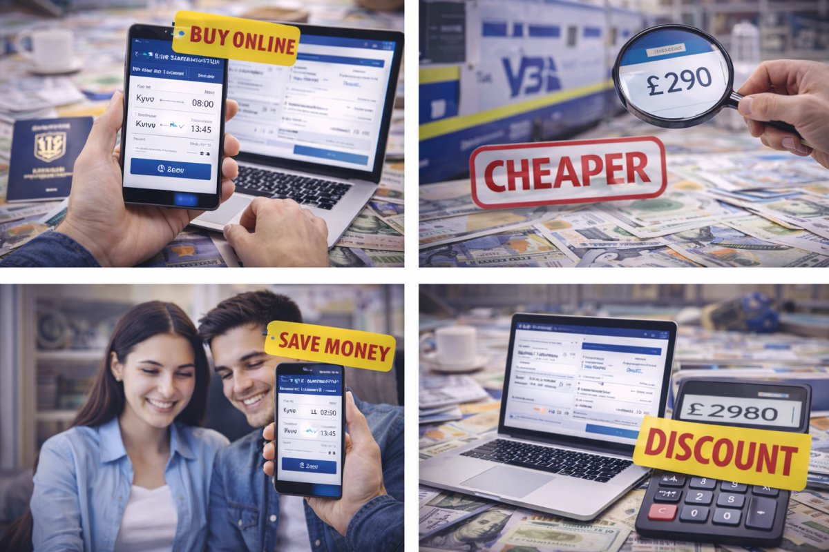 Як купити квитки Укрзалізниця дешевше онлайн