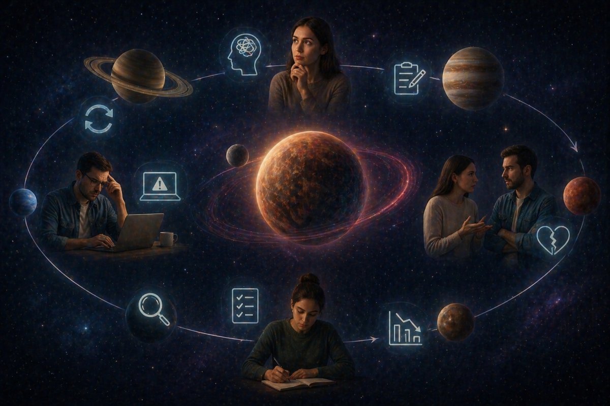 Як ретроградні планети впливають на життя