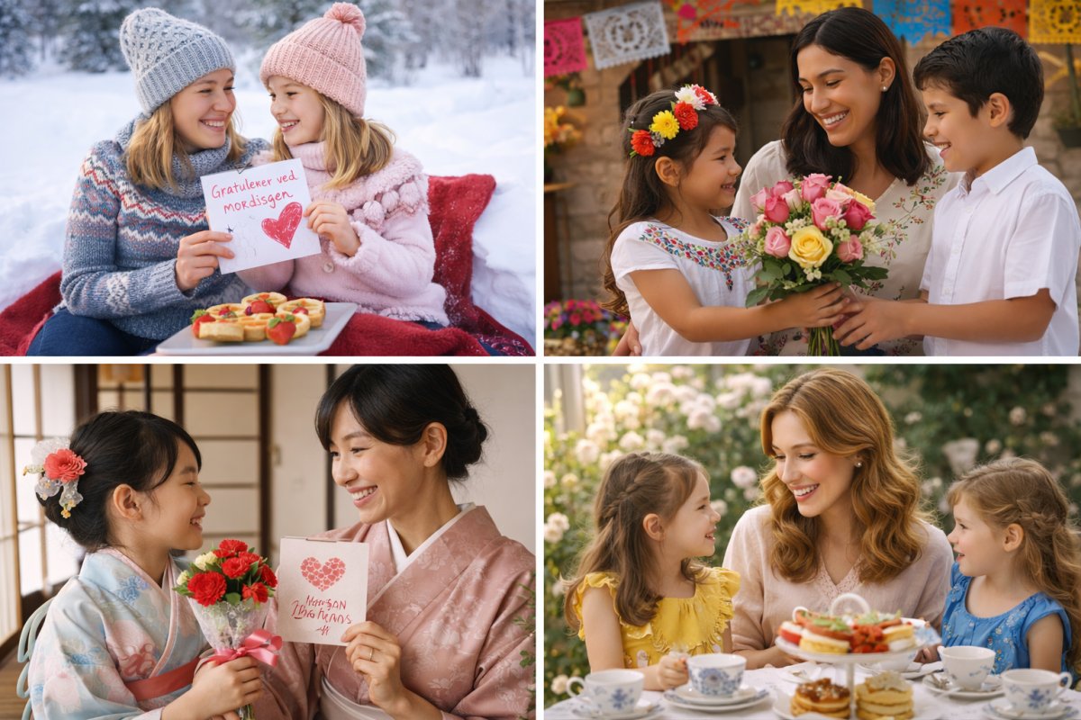 Як святкують День матері в інших країнах Як святкують День матері в інших країнах