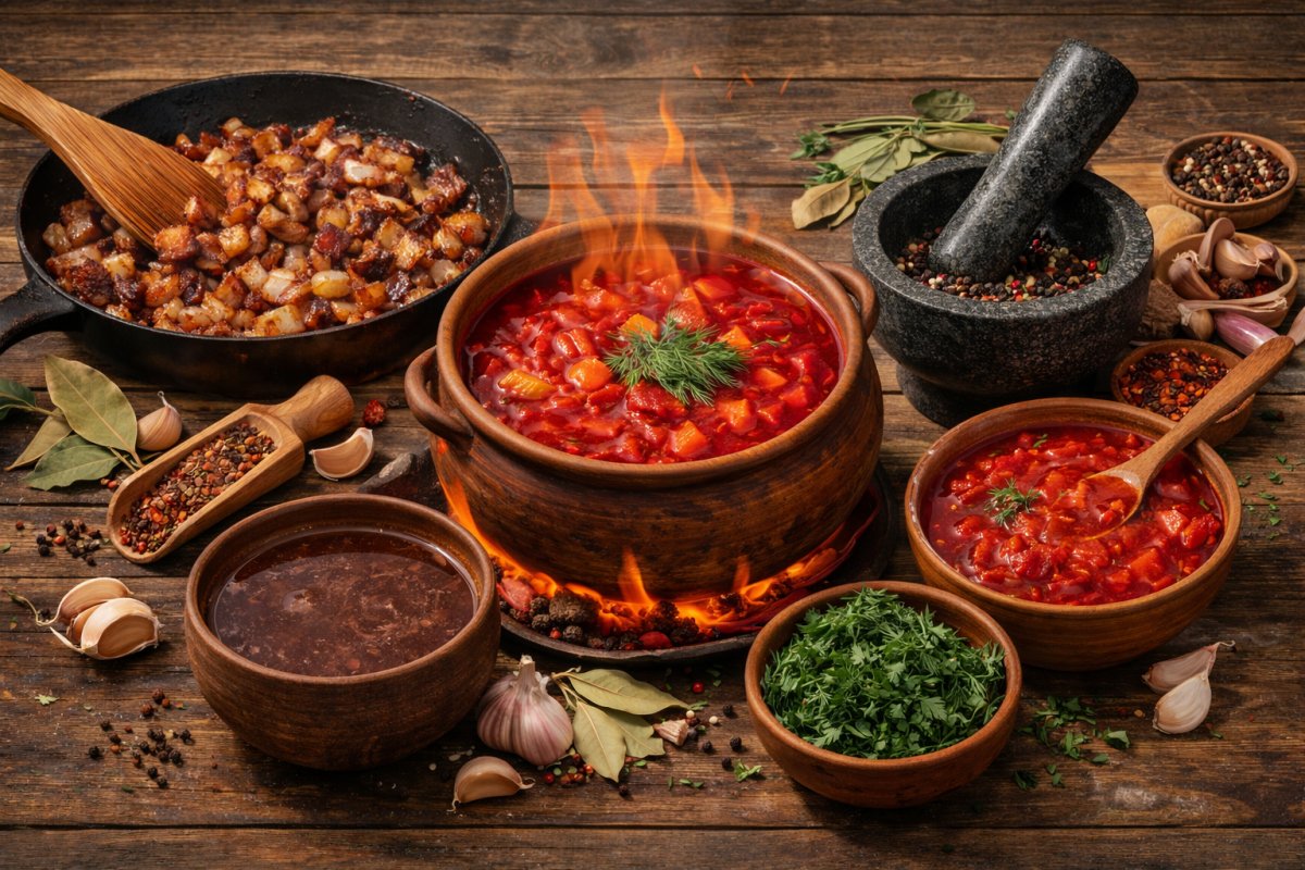 Як зробити борщ більш насиченим і ароматним