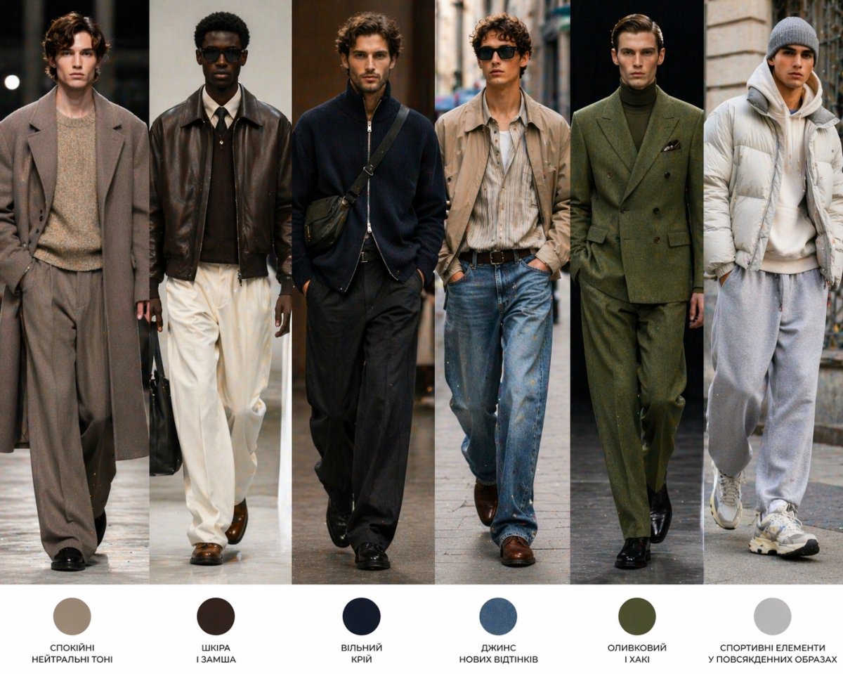 Какие мужские тренды будут популярными в 2026 году