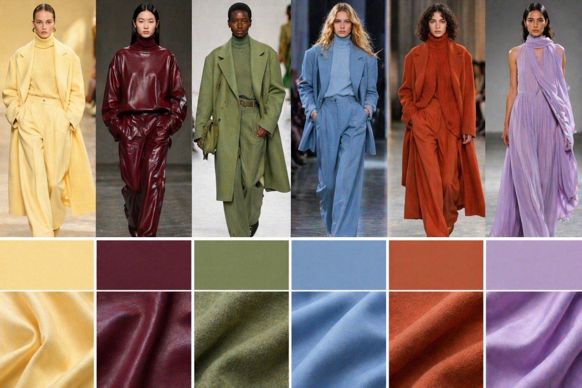 Какие цвета будут в моде в 2026 году
