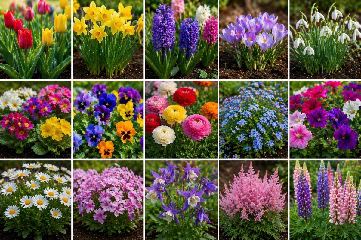 Какие цветы можно сажать в апреле