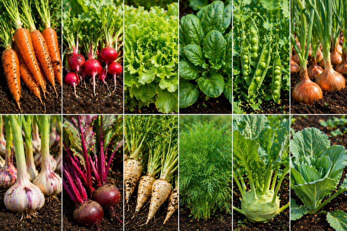 Какие овощи можно сажать в апреле