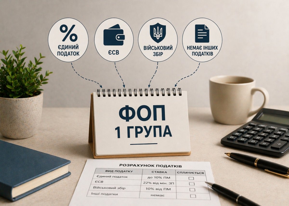 Какие налоги платит ФЛП первой группы