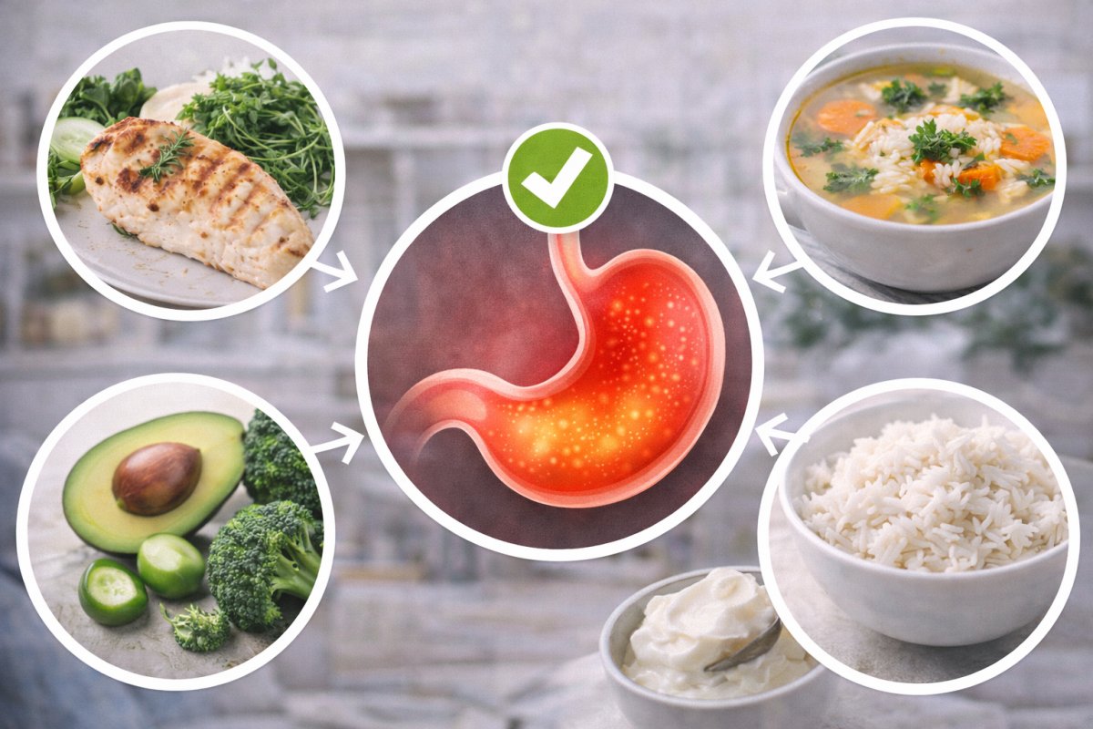 Які продукти можна їсти при гастриті