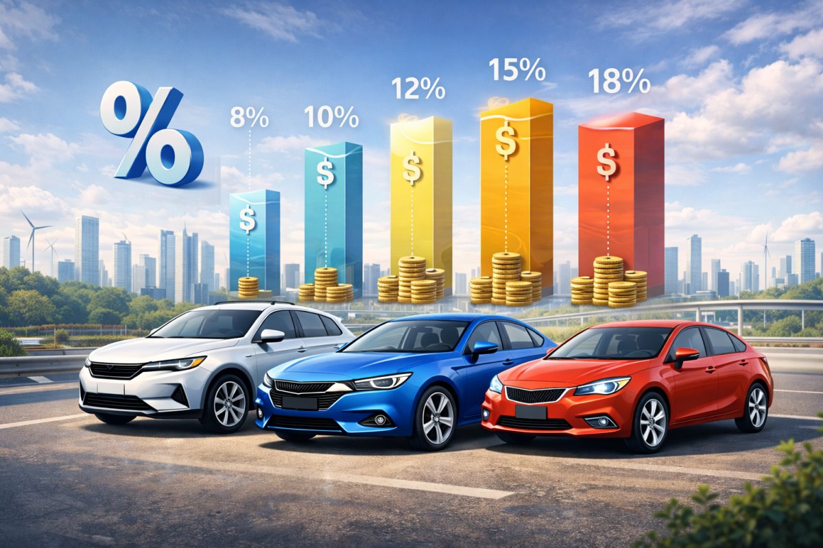 Які процентні ставки діють на автокредит у 2026 році