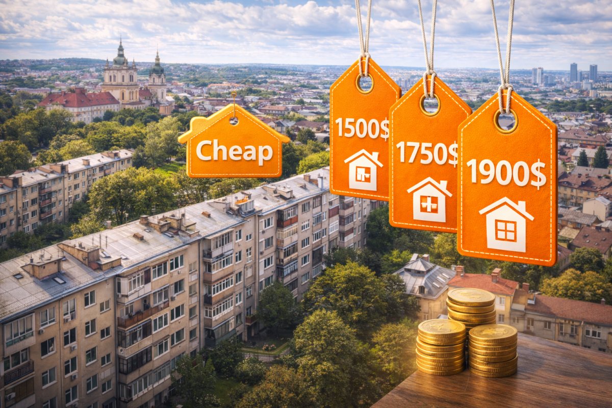 Які райони Львова найдешевші