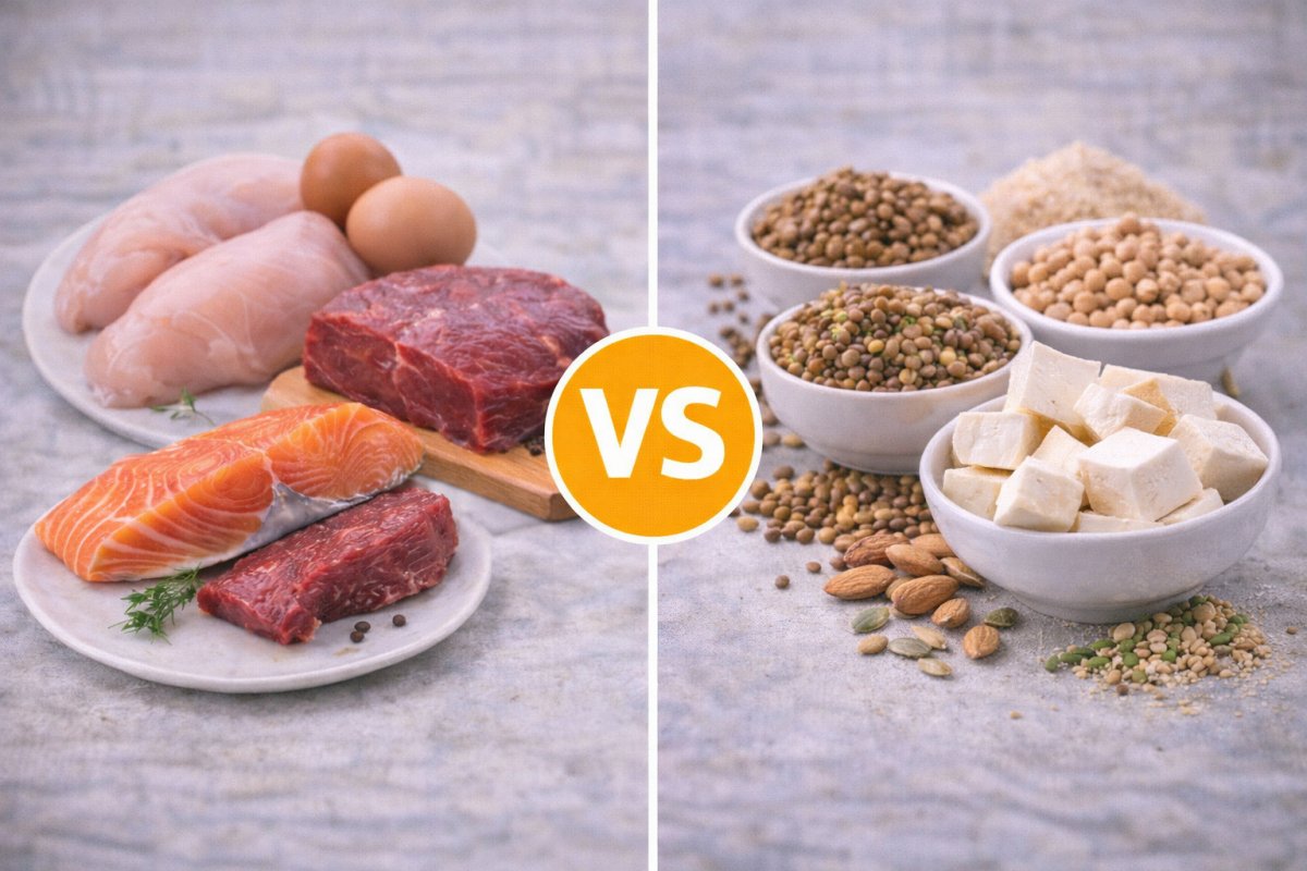 Який білок краще тваринний чи рослинний