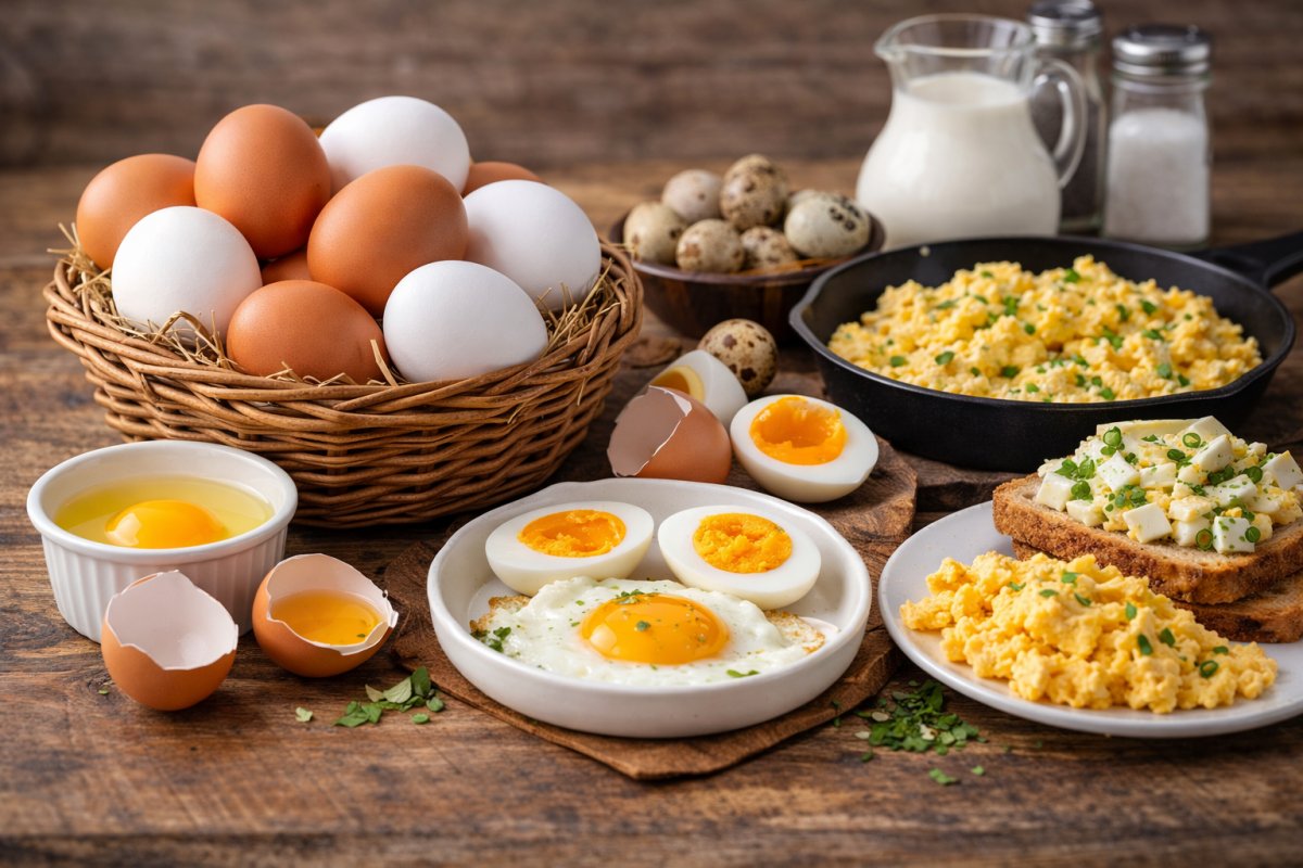 Яйця як універсальне джерело білка
