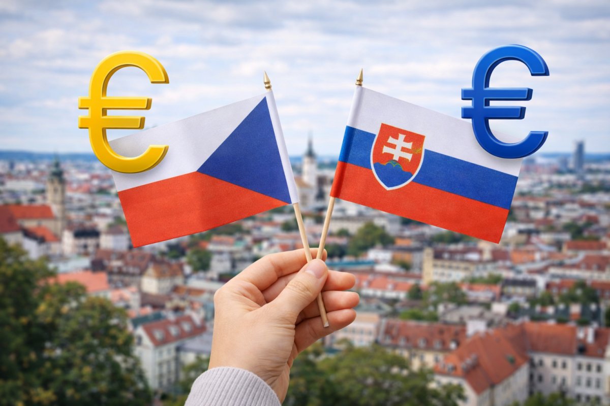 Зарплати в Чехії та Словаччині